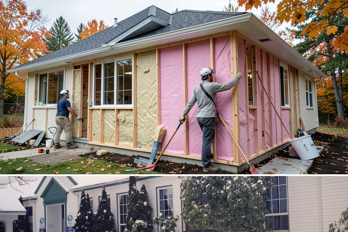 Steam Room Construction in Pacific, King County, WA - Steam room construction is fully interior and can proceed in any season regardless of outdoor weather.