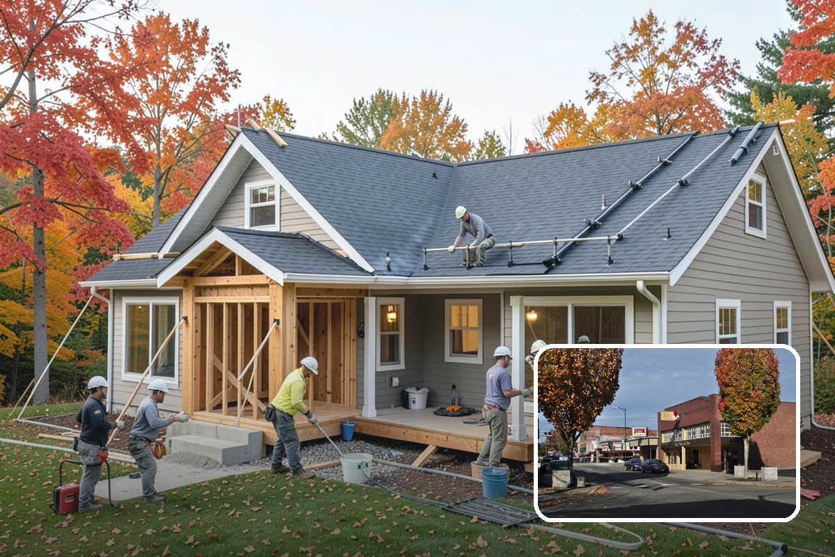 Steam Room Construction in Puyallup, Pierce County, WA - Continuous waterproofing that protects the structure