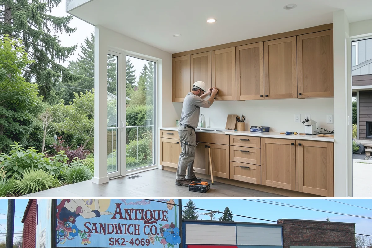 Steam Room Construction in Ruston, Pierce County, WA - Steam room construction is fully interior and can proceed in any season regardless of outdoor weather.