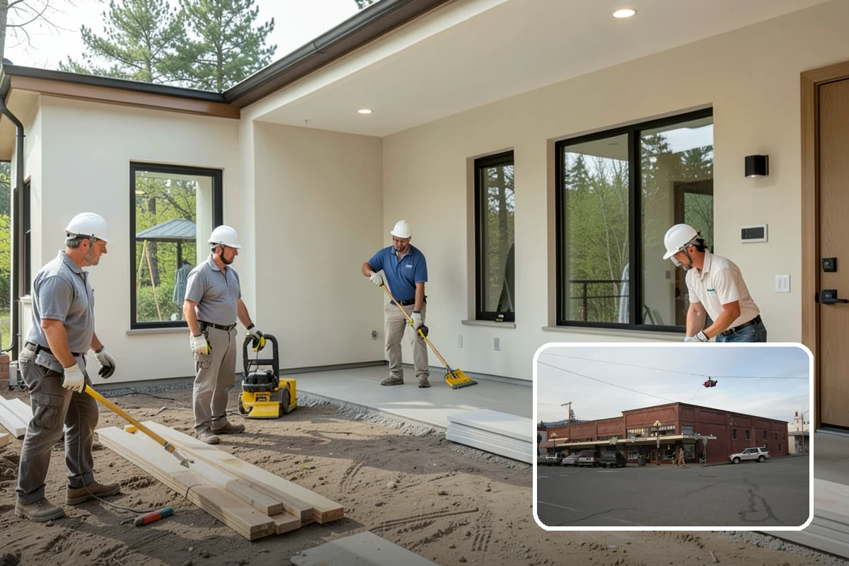 Steam Room Construction in Sedro-Woolley, Skagit County, WA - Continuous waterproofing that protects the structure