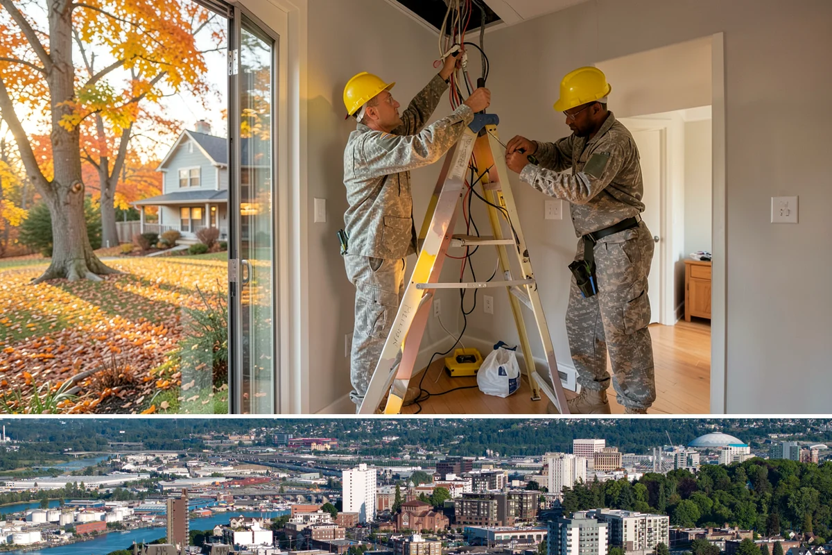 Steam Room Construction in Tacoma, Pierce County, WA - Steam room construction is fully interior and can proceed in any season regardless of outdoor weather.