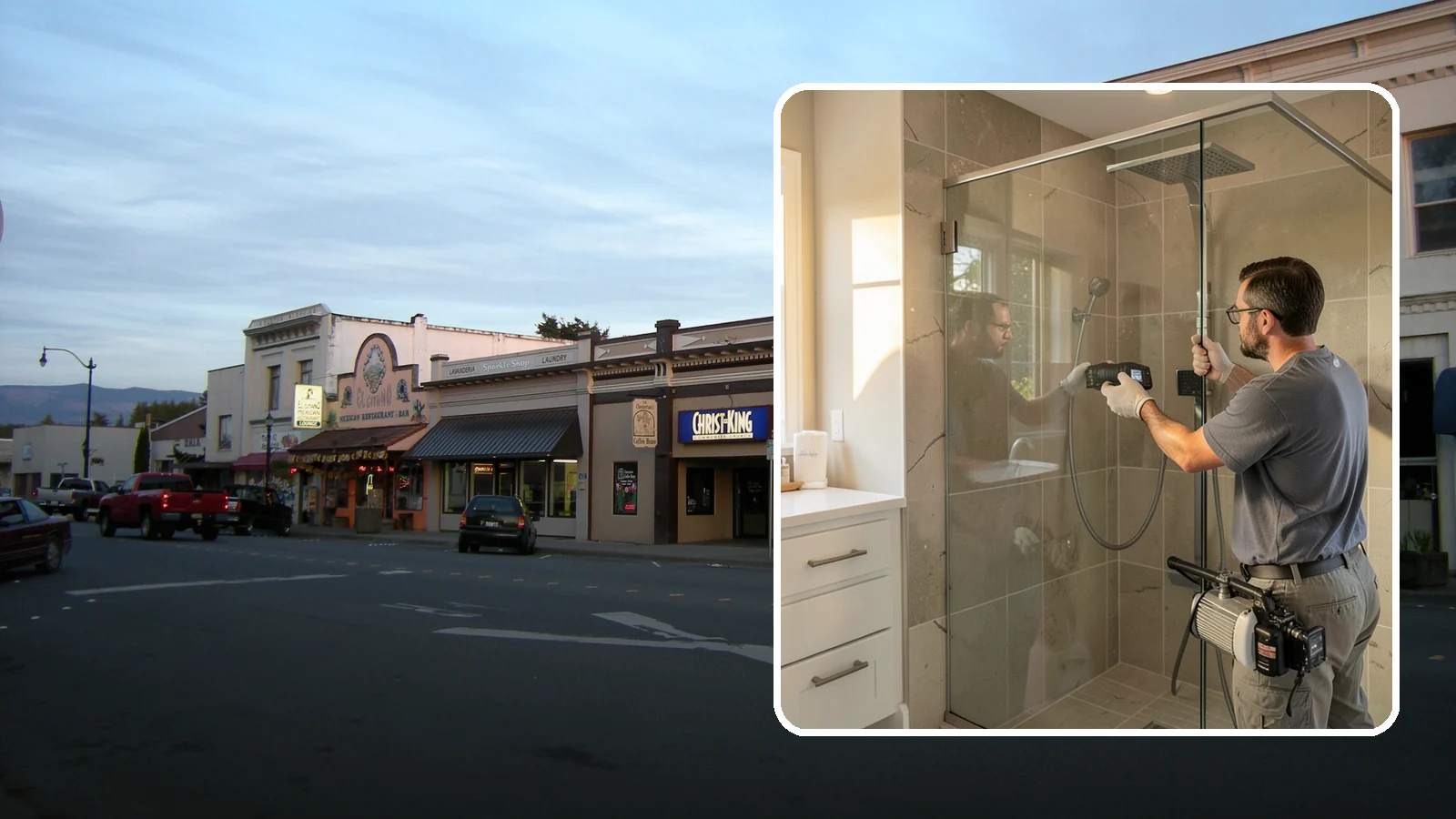 Steam Shower Installation in Burlington, Skagit County, WA - A steam shower installation seals your enclosure and adds a generator for a home spa experience.