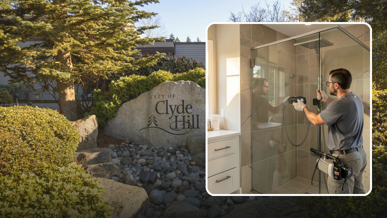 Steam Shower Installation in Clyde Hill, King County, WA - A steam shower installation seals your enclosure and adds a generator for a home spa experience.