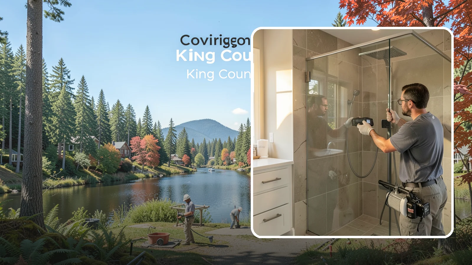 Steam Shower Installation in Covington, King County, WA - A steam shower installation seals your enclosure and adds a generator for a home spa experience.
