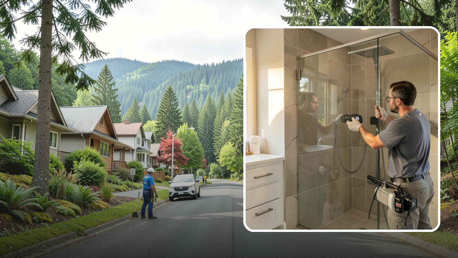 Steam Shower Installation in Darrington, Snohomish County, WA - A steam shower installation seals your enclosure and adds a generator for a home spa experience.