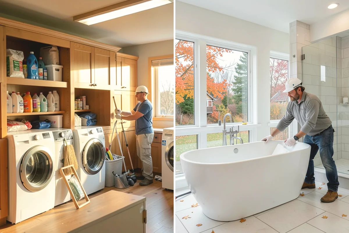 Steam Shower Installation in Duvall, King County, WA - Plan the sealed enclosure and generator location