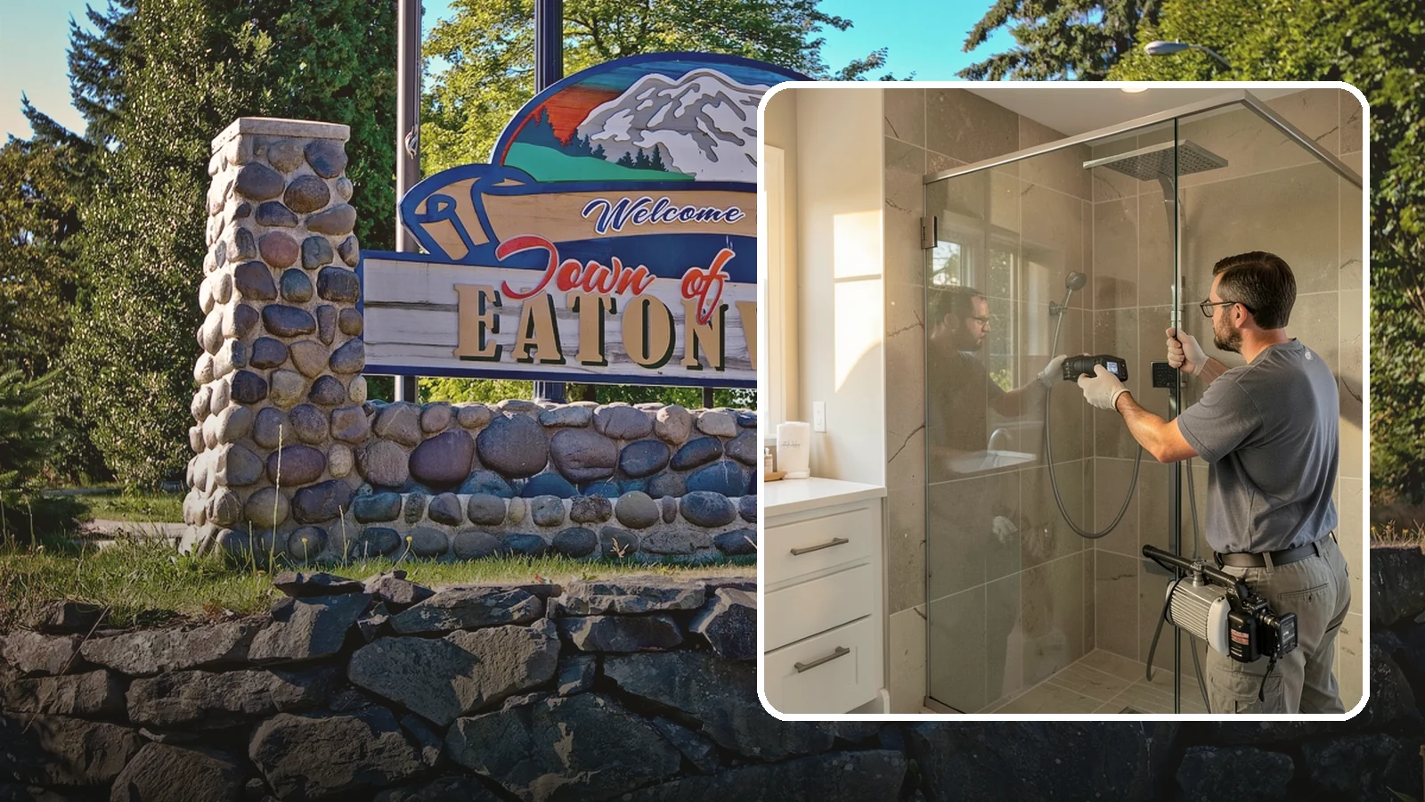 Steam Shower Installation in Eatonville, Pierce County, WA - A steam shower installation seals your enclosure and adds a generator for a home spa experience.
