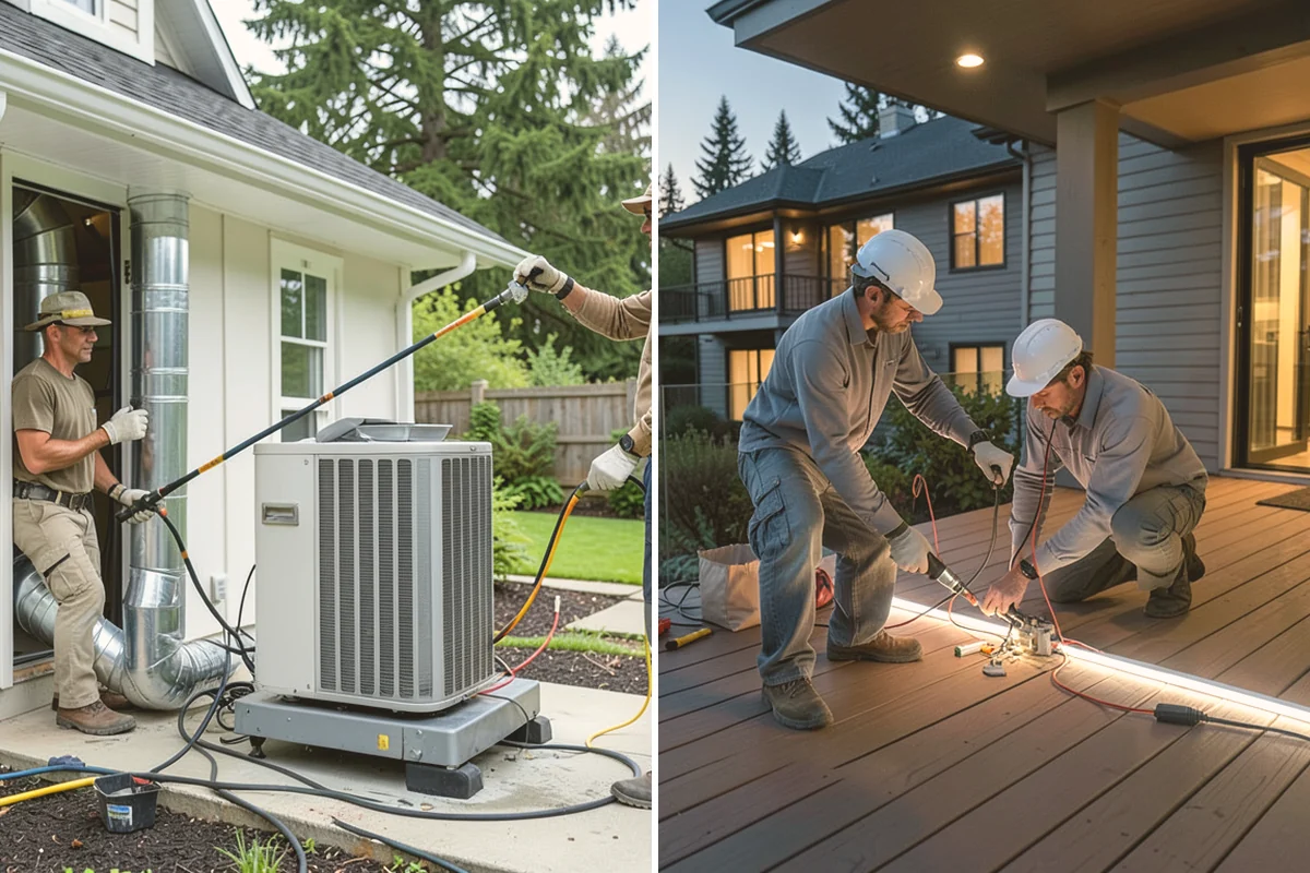 Steam Shower Installation in Fife, Pierce County, WA - Plan the sealed enclosure and generator location