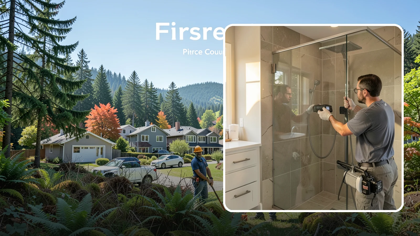 Steam Shower Installation in Fircrest, Pierce County, WA - A steam shower installation seals your enclosure and adds a generator for a home spa experience.