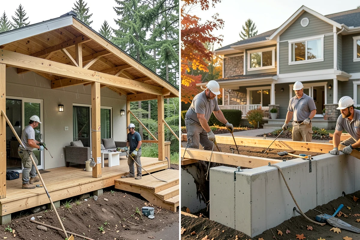 Steam Shower Installation in Fircrest, Pierce County, WA - Plan the sealed enclosure and generator location
