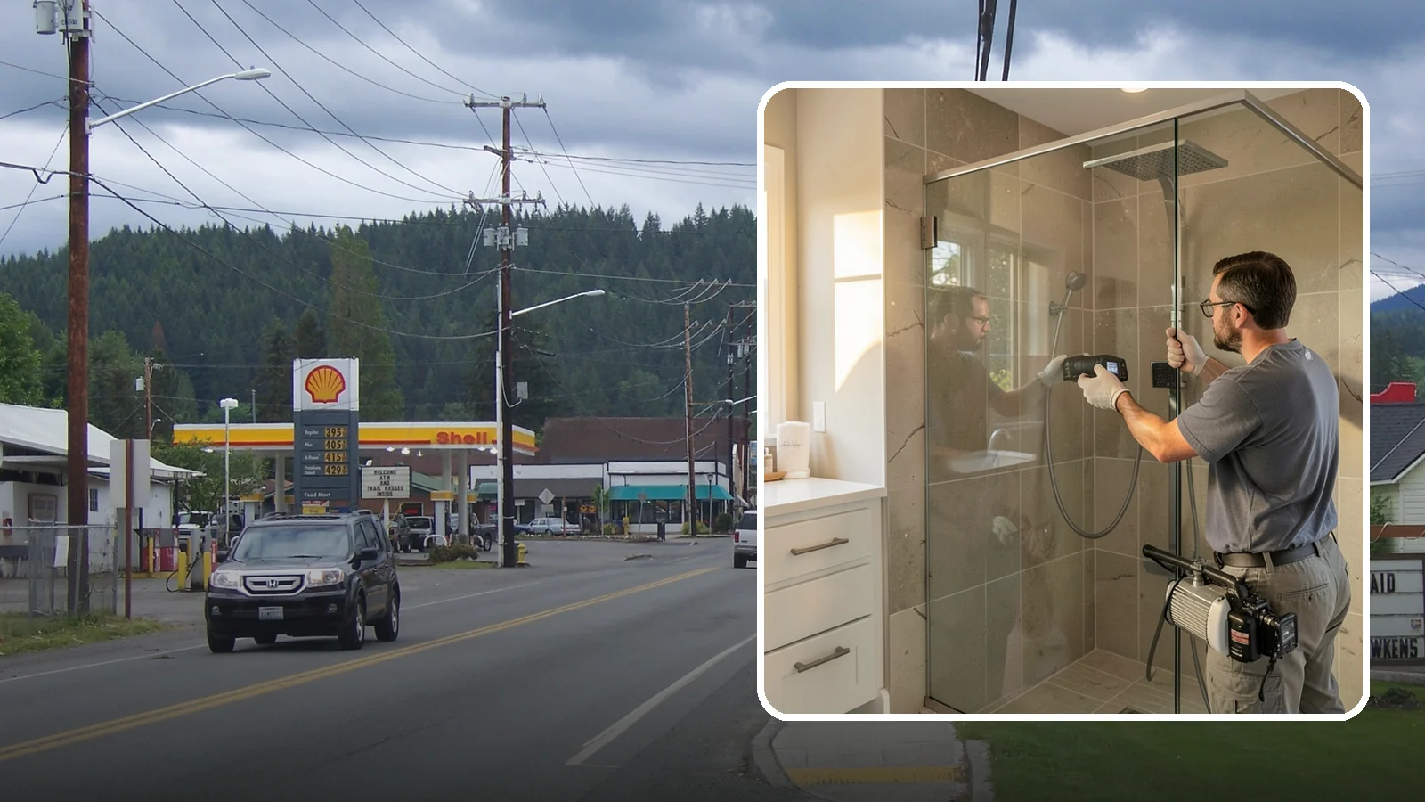 Steam Shower Installation in Granite Falls, Snohomish County, WA - A steam shower installation seals your enclosure and adds a generator for a home spa experience.