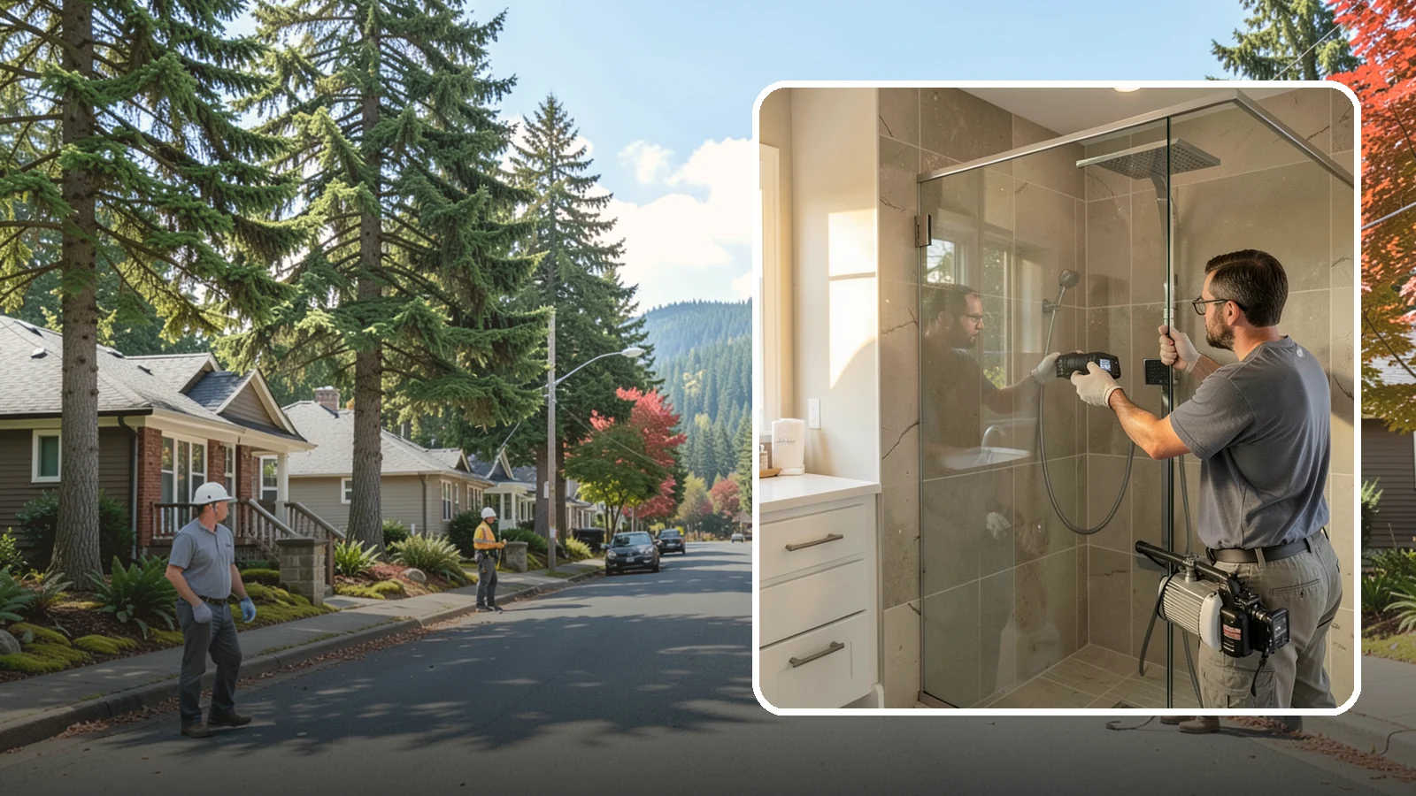 Steam Shower Installation in Hunts Point, King County, WA - A steam shower installation seals your enclosure and adds a generator for a home spa experience.