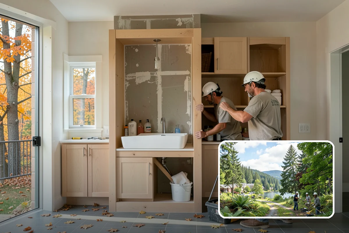 Steam Shower Installation in Lake Forest Park, King County, WA - Creates a soothing home spa experience