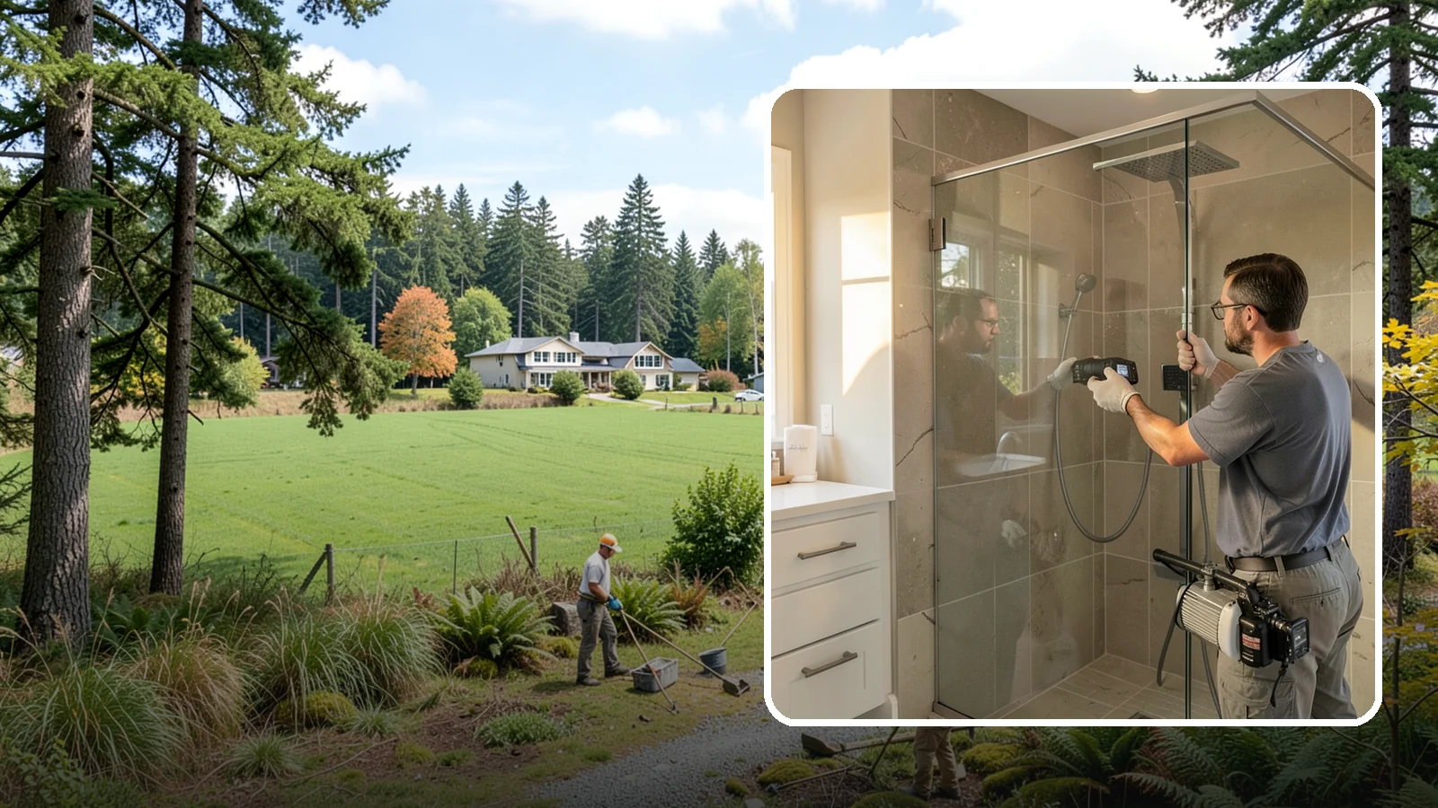 Steam Shower Installation in Lyman, Skagit County, WA - A steam shower installation seals your enclosure and adds a generator for a home spa experience.