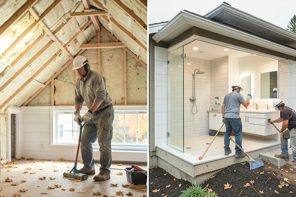 Steam Shower Installation in Mukilteo, Snohomish County, WA - Plan the sealed enclosure and generator location
