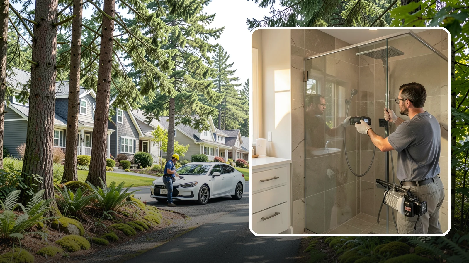 Steam Shower Installation in Normandy Park, King County, WA - A steam shower installation seals your enclosure and adds a generator for a home spa experience.