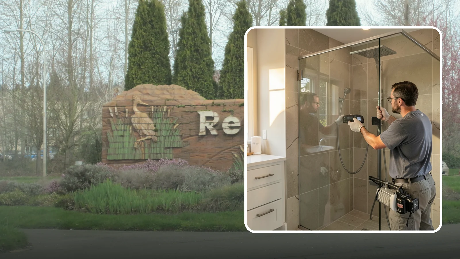 Steam Shower Installation in Renton, King County, WA - A steam shower installation seals your enclosure and adds a generator for a home spa experience.