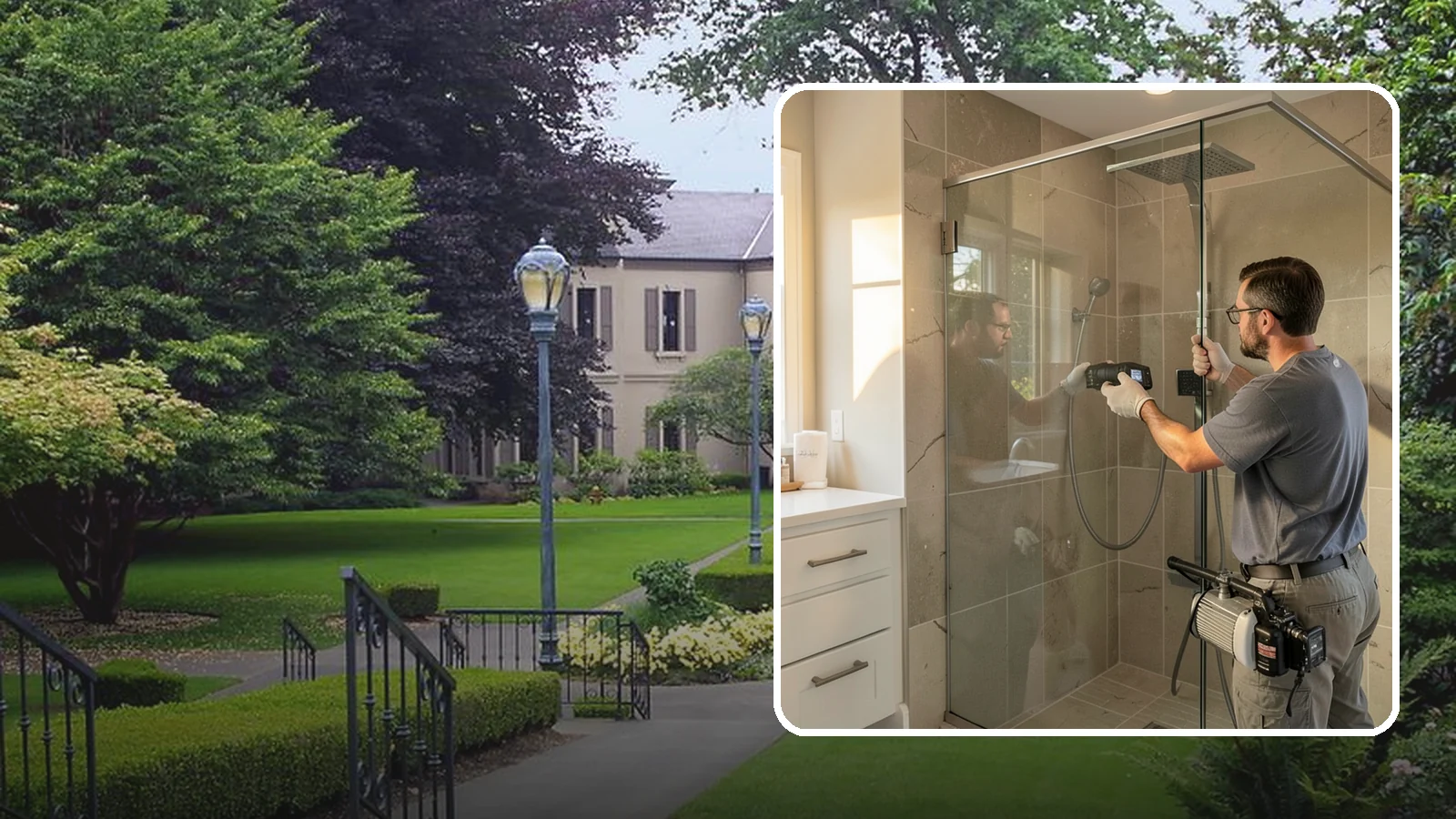 Steam Shower Installation in Woodinville, King County, WA - A steam shower installation seals your enclosure and adds a generator for a home spa experience.