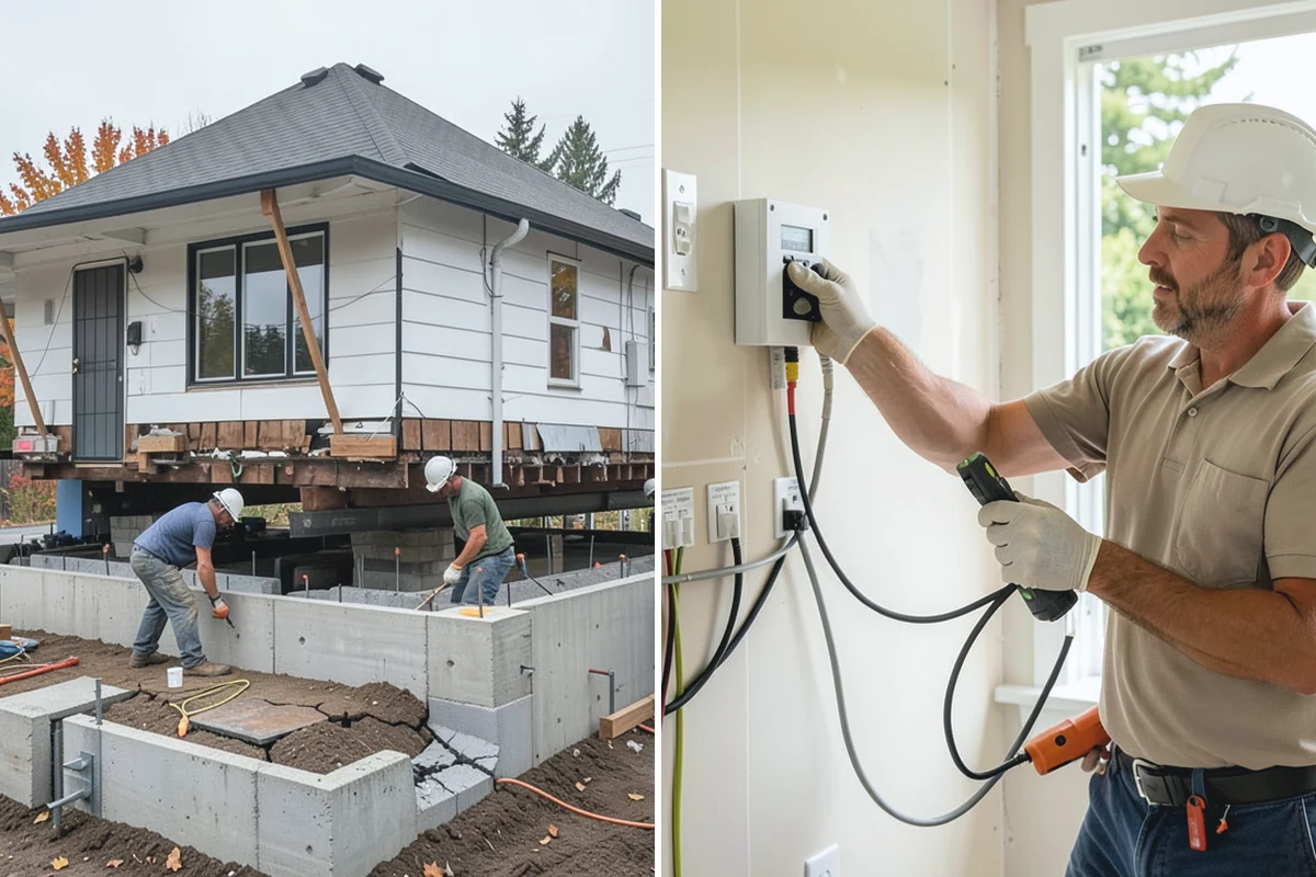 Steel Framing in Beaux Arts Village, King County, WA - Review engineered steel drawings and confirm connection details
