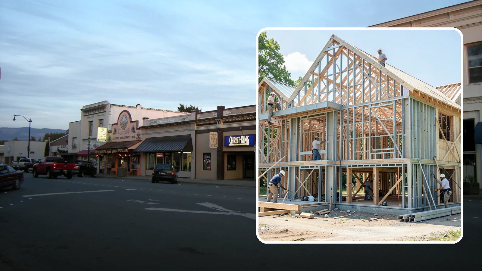 Steel Framing in Burlington, Skagit County, WA - We install cold-formed and structural steel framing where longer spans, fire resistance, or strength demand more than wood.