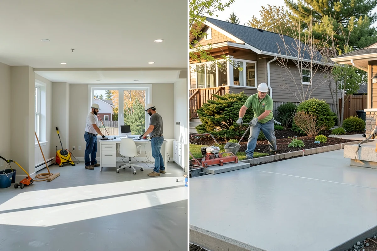 Steel Framing in Concrete, Skagit County, WA - Review engineered steel drawings and confirm connection details
