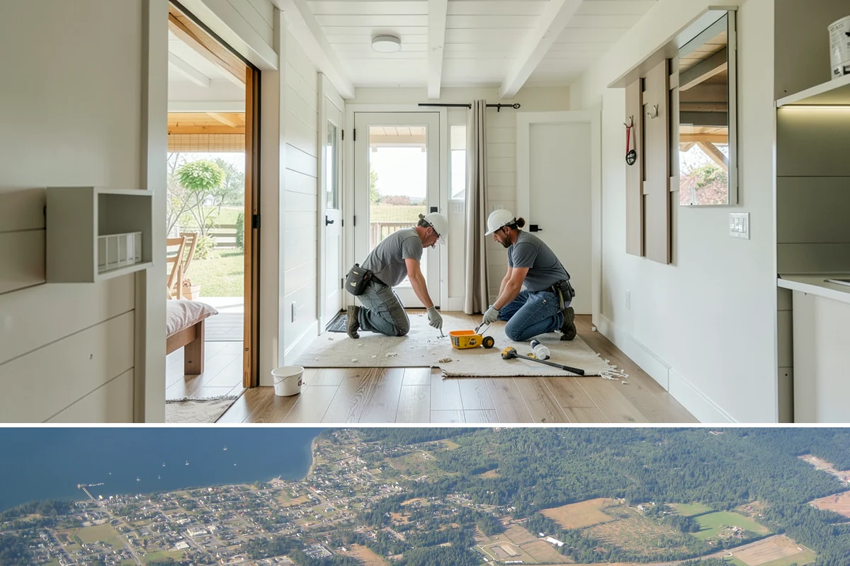 Steel Framing in Coupeville, Island County, WA - Steel framing is unaffected by weather and installs year-round, making it a dependable choice during the long Western Washington...