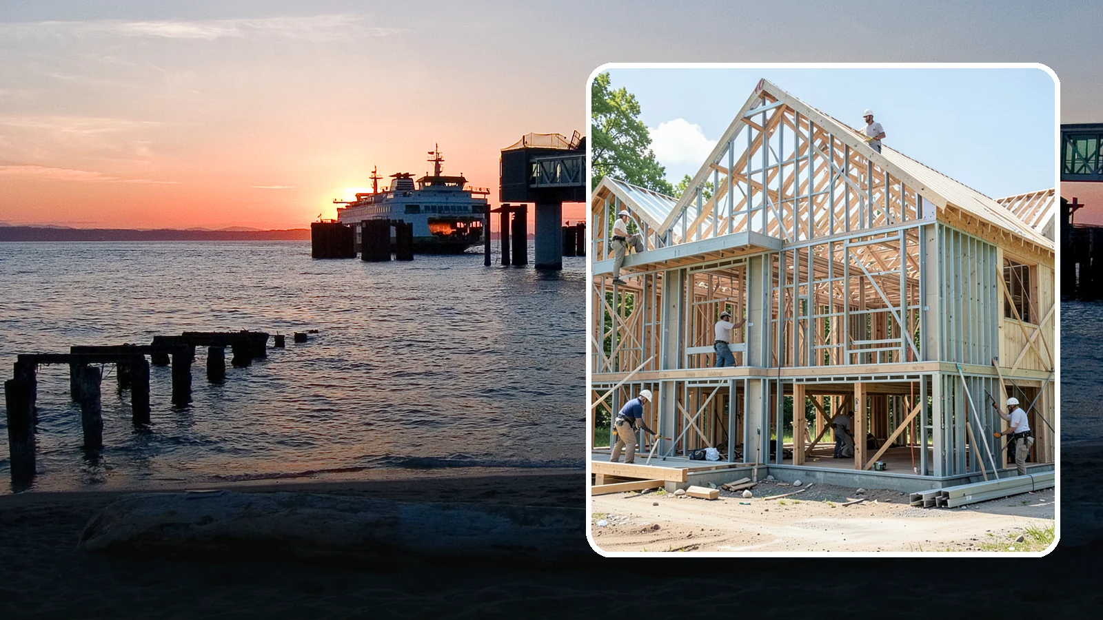 Steel Framing in Edmonds, Snohomish County, WA - We install cold-formed and structural steel framing where longer spans, fire resistance, or strength demand more than wood.