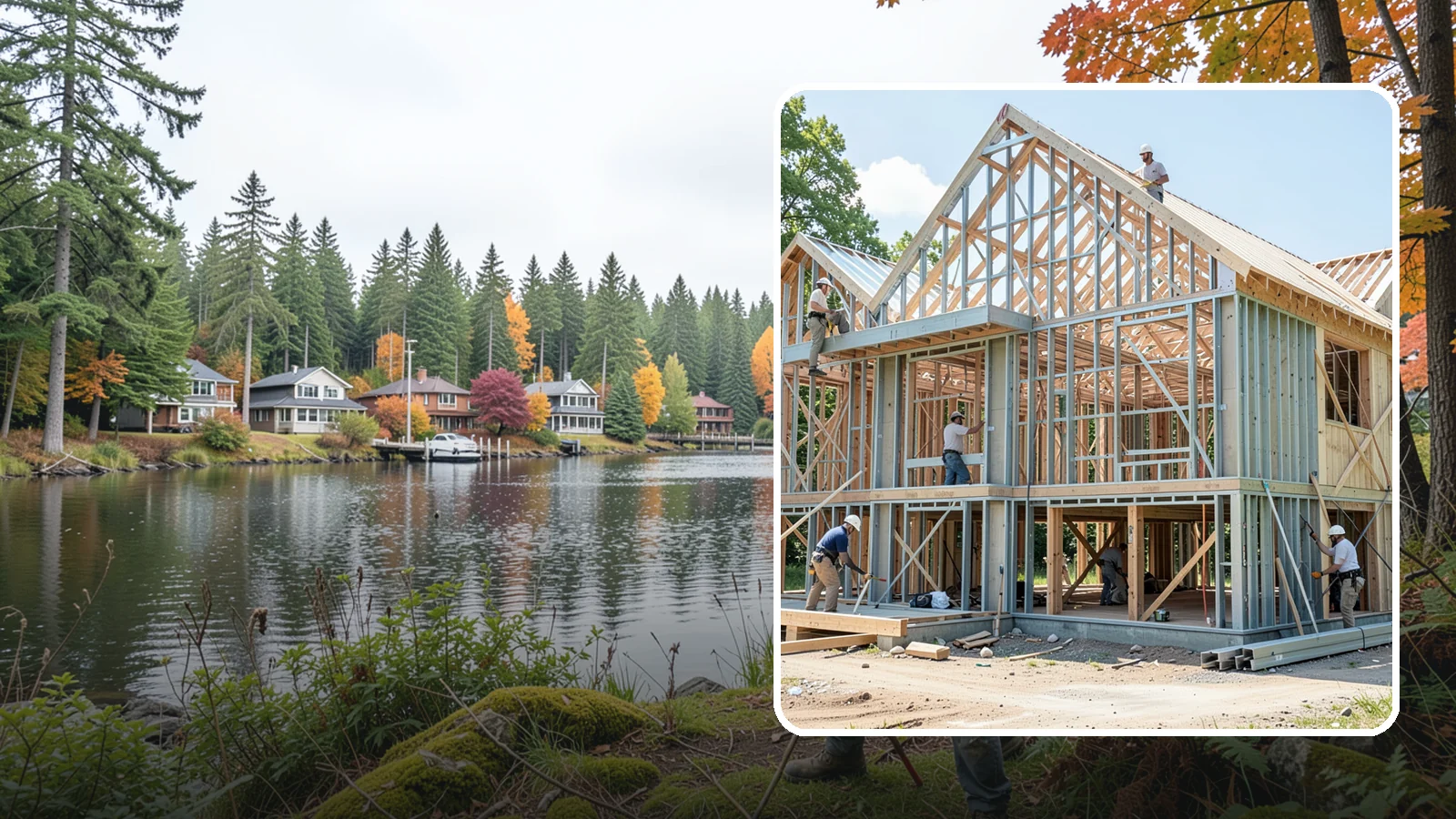 Steel Framing in La Conner, Skagit County, WA - We install cold-formed and structural steel framing where longer spans, fire resistance, or strength demand more than wood.