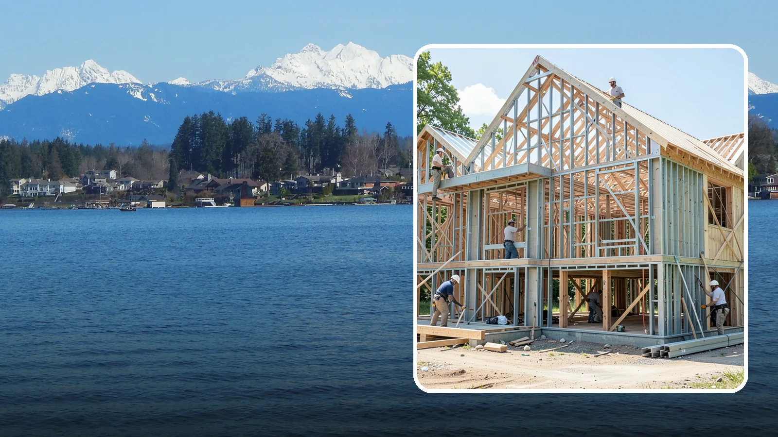 Steel Framing in Lake Stevens, Snohomish County, WA - We install cold-formed and structural steel framing where longer spans, fire resistance, or strength demand more than wood.