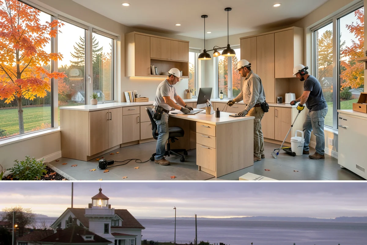 Steel Framing in Mukilteo, Snohomish County, WA - Steel framing is unaffected by weather and installs year-round, making it a dependable choice during the long Western Washington...