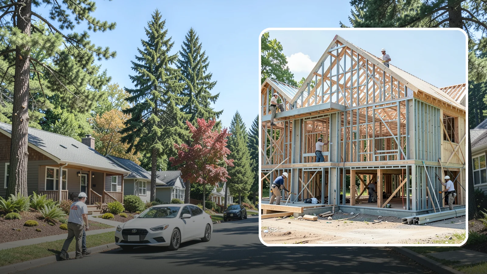 Steel Framing in Orting, Pierce County, WA - We install cold-formed and structural steel framing where longer spans, fire resistance, or strength demand more than wood.