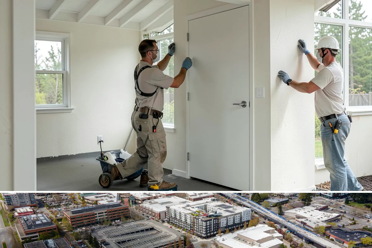 Steel Framing in Redmond, King County, WA - Steel framing is unaffected by weather and installs year-round, making it a dependable choice during the long Western Washington...