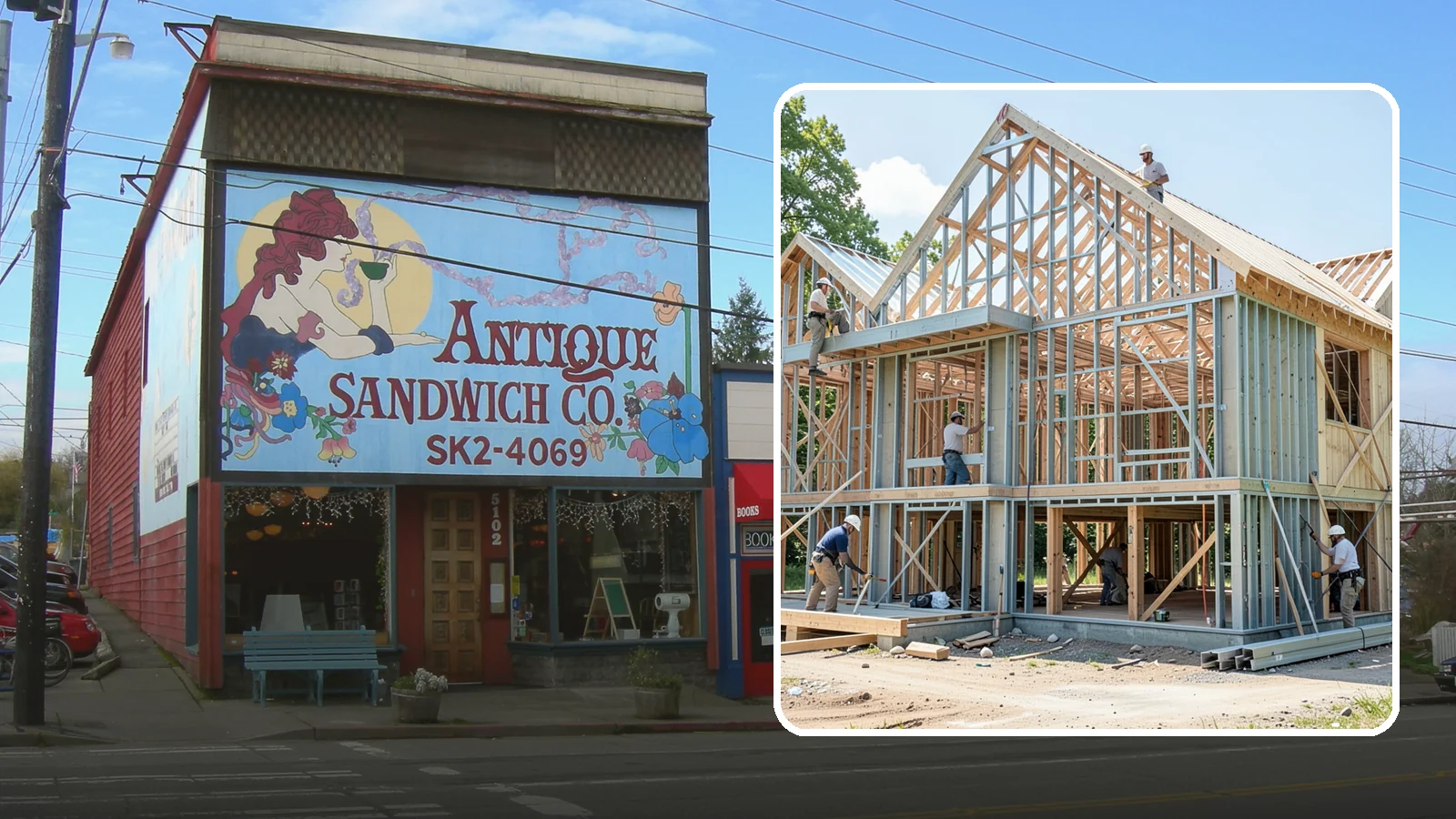 Steel Framing in Ruston, Pierce County, WA - We install cold-formed and structural steel framing where longer spans, fire resistance, or strength demand more than wood.