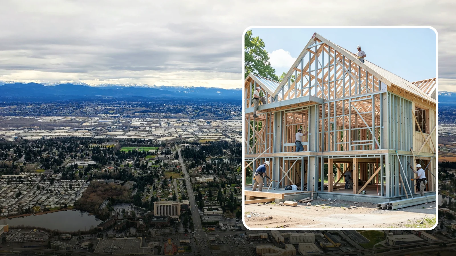 Steel Framing in SeaTac, King County, WA - We install cold-formed and structural steel framing where longer spans, fire resistance, or strength demand more than wood.