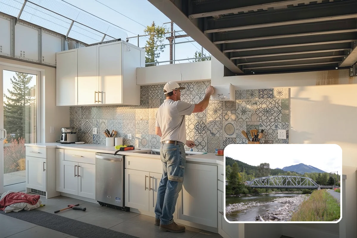 Steel Framing in Skykomish, King County, WA - Long clear spans without intermediate posts