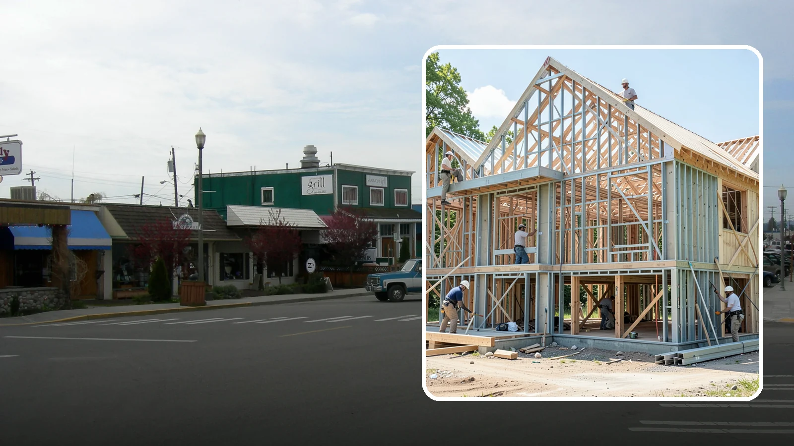 Steel Framing in Stanwood, Snohomish County, WA - We install cold-formed and structural steel framing where longer spans, fire resistance, or strength demand more than wood.