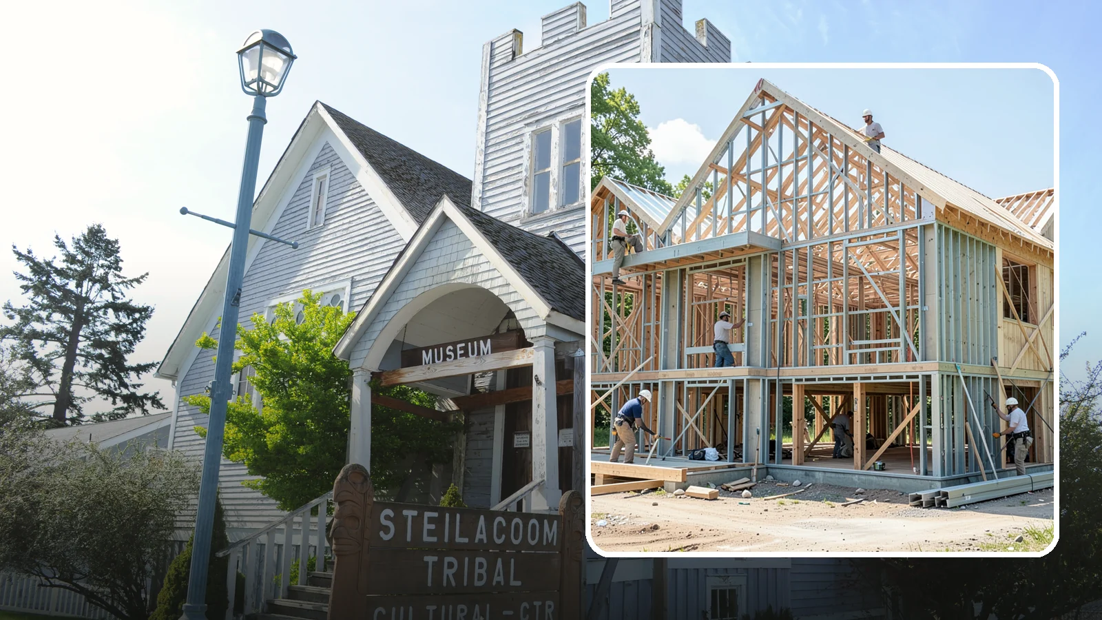 Steel Framing in Steilacoom, Pierce County, WA - We install cold-formed and structural steel framing where longer spans, fire resistance, or strength demand more than wood.