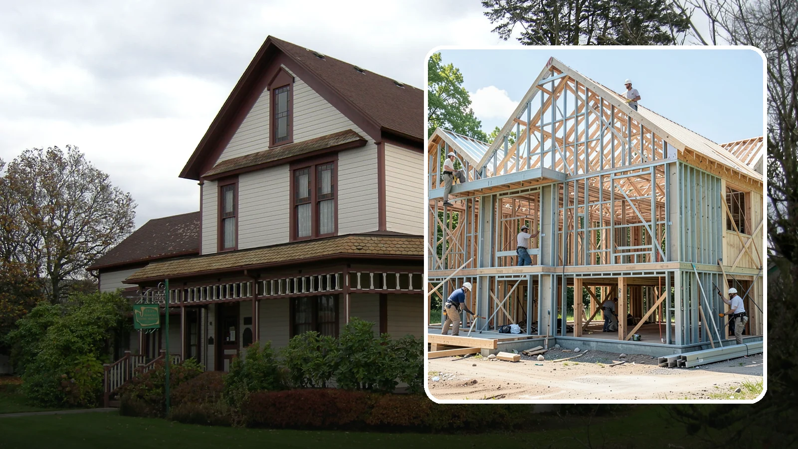 Steel Framing in Sumner, Pierce County, WA - We install cold-formed and structural steel framing where longer spans, fire resistance, or strength demand more than wood.