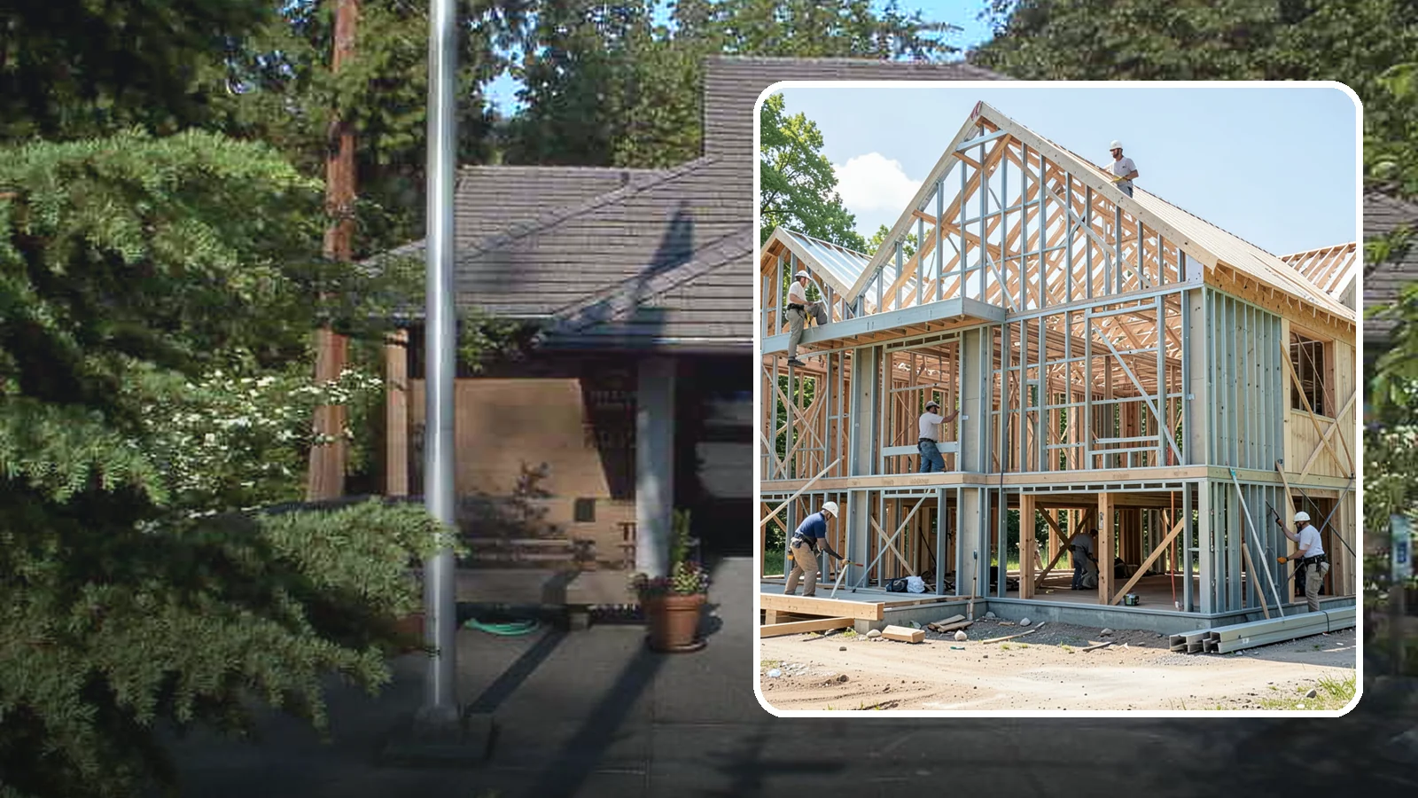 Steel Framing in Yarrow Point, King County, WA - We install cold-formed and structural steel framing where longer spans, fire resistance, or strength demand more than wood.