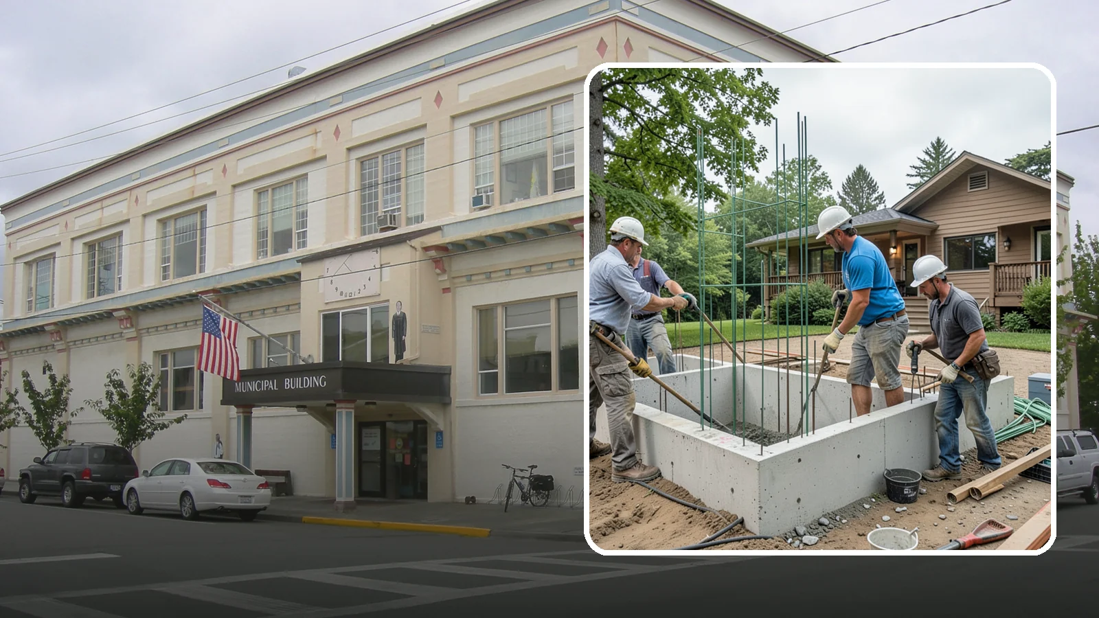 Stem Wall Construction in Anacortes, Skagit County, WA - We build reinforced stem walls that carry your home from the footing up to the framed floor above.