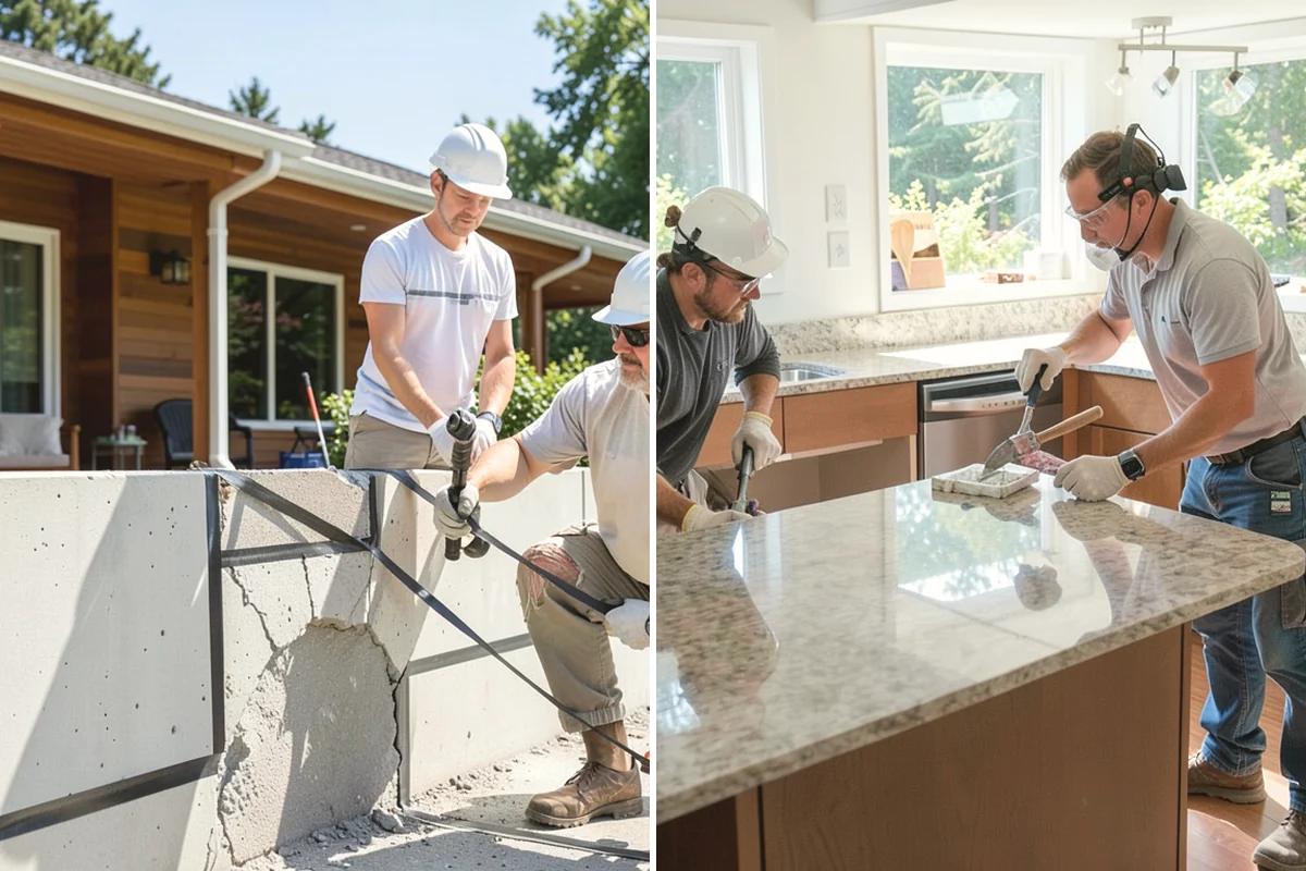 Stem Wall Construction in Anacortes, Skagit County, WA - Confirm footing elevations and lay out the wall lines