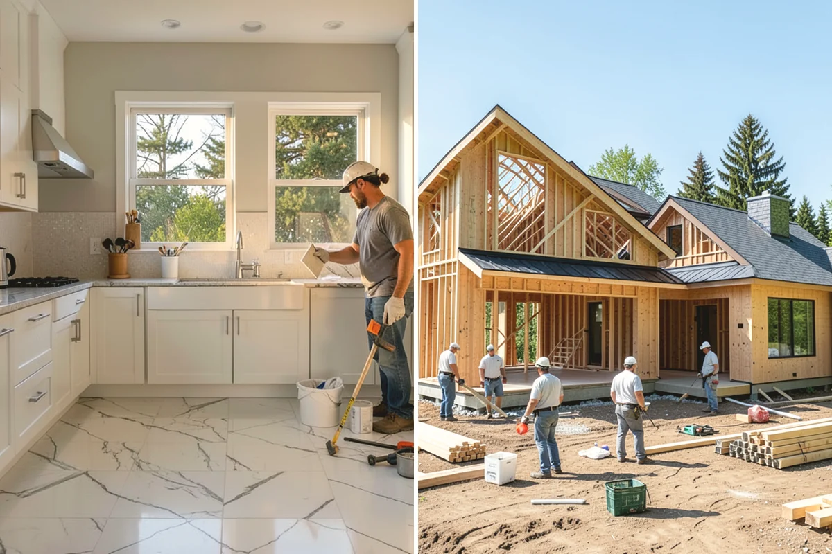 Stem Wall Construction in Black Diamond, King County, WA - Confirm footing elevations and lay out the wall lines