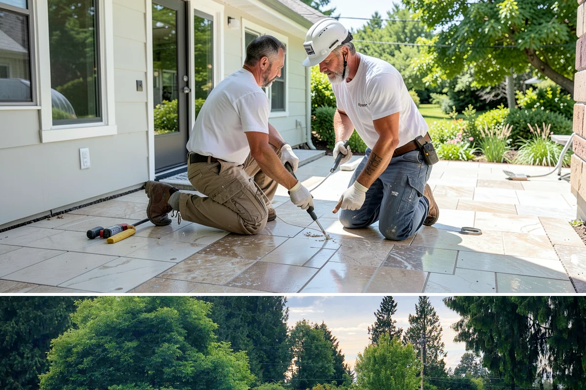 Stem Wall Construction in Bonney Lake, Pierce County, WA - Stem wall pours are scheduled around drier windows and protected from heavy rain so the concrete cures to full strength.