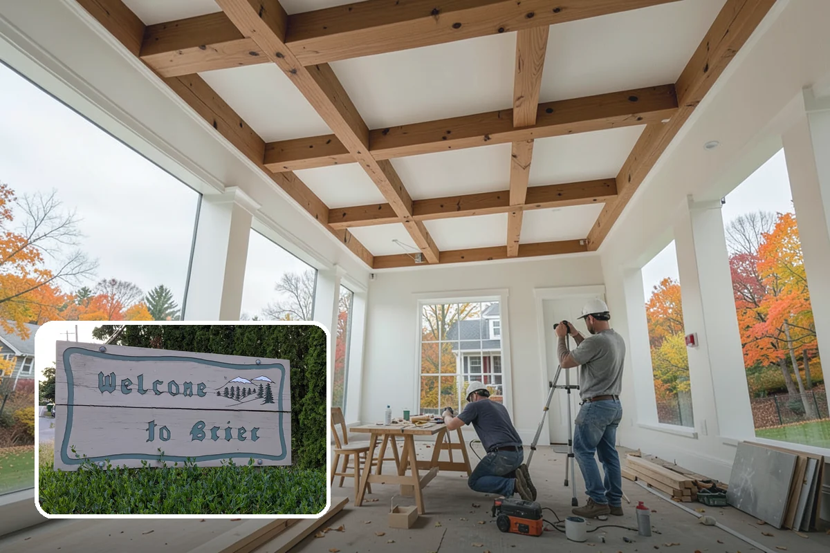 Stem Wall Construction in Brier, Snohomish County, WA - Framing lifted safely above wet grade and standing water