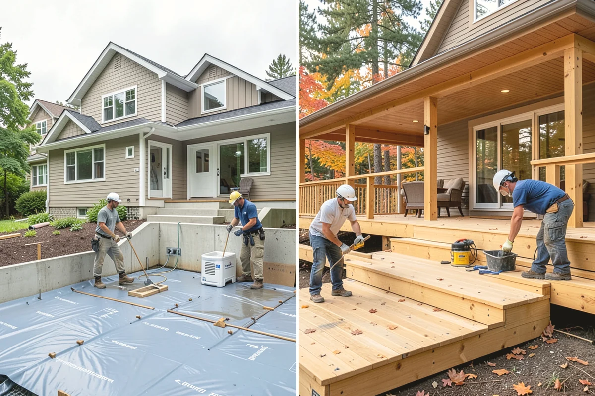 Stem Wall Construction in Burlington, Skagit County, WA - Confirm footing elevations and lay out the wall lines