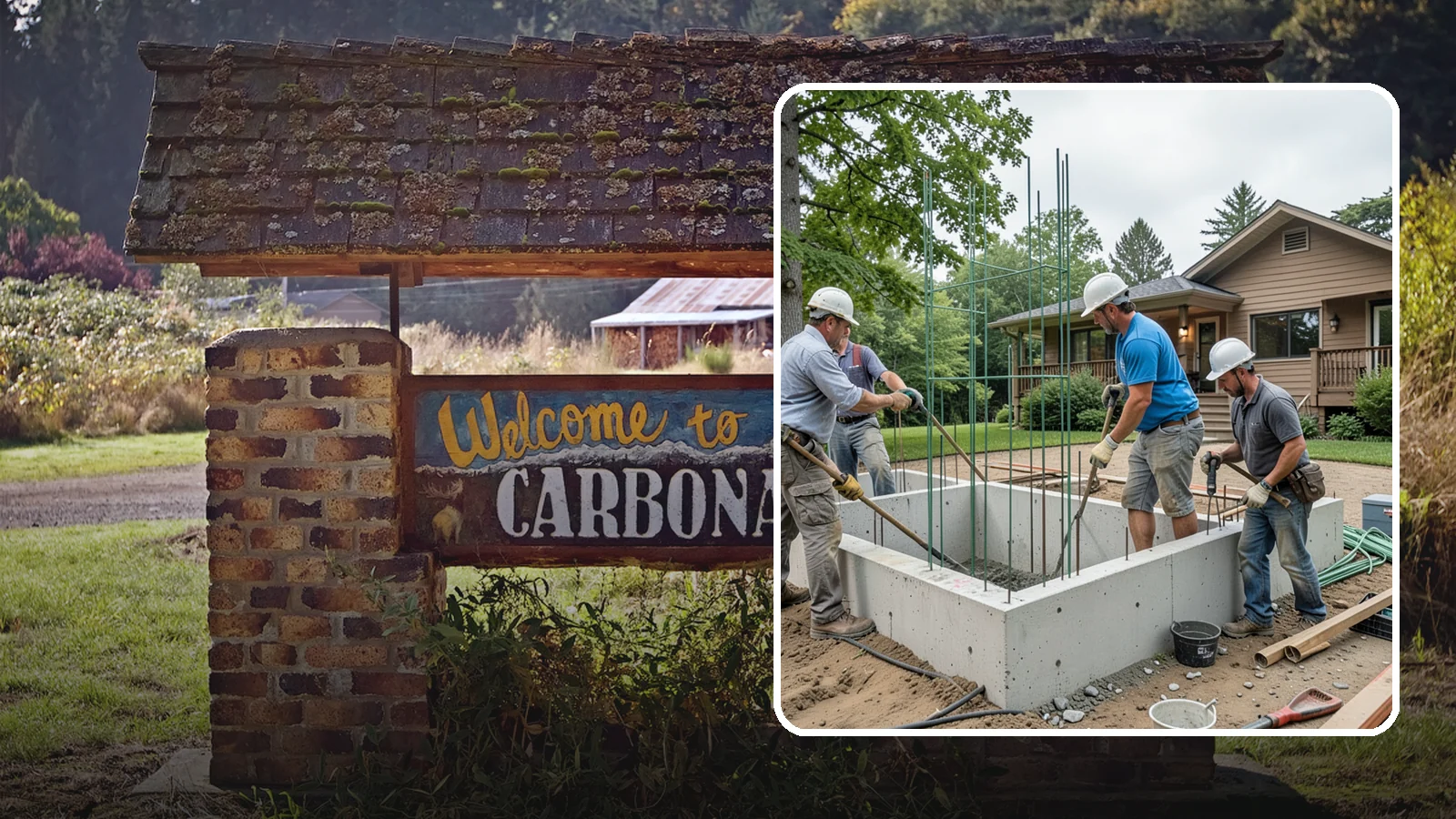 Stem Wall Construction in Carbonado, Pierce County, WA - We build reinforced stem walls that carry your home from the footing up to the framed floor above.