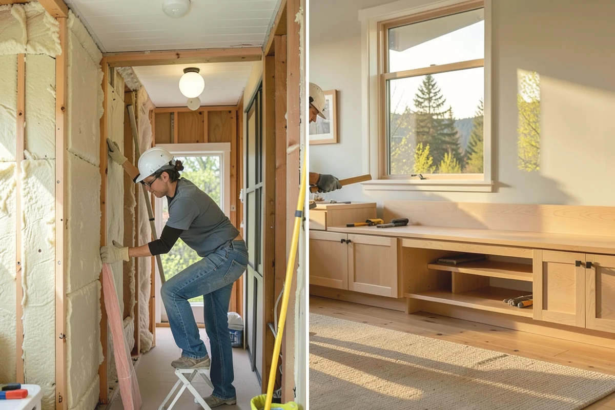 Stem Wall Construction in Mercer Island, King County, WA - Confirm footing elevations and lay out the wall lines