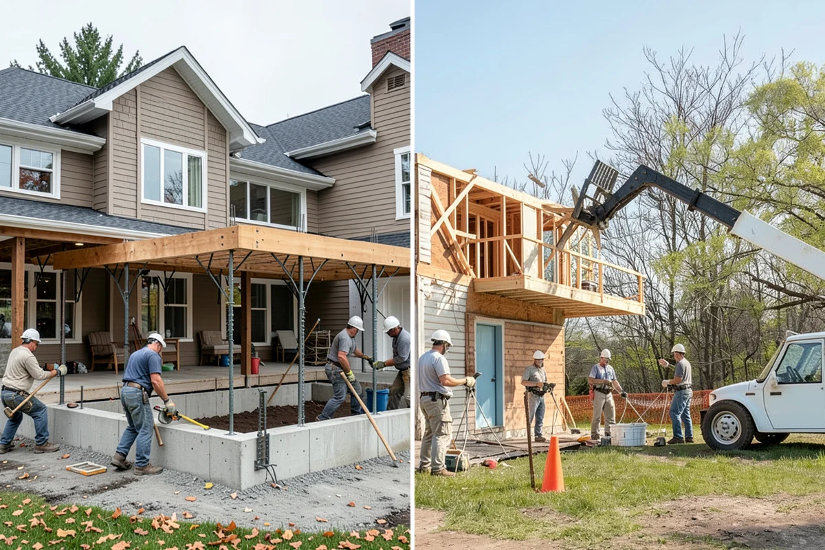 Stem Wall Construction in Pacific, King County, WA - Confirm footing elevations and lay out the wall lines