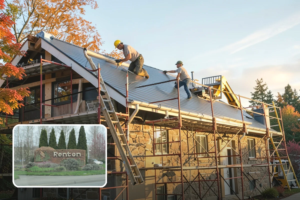 Stem Wall Construction in Renton, King County, WA - Framing lifted safely above wet grade and standing water