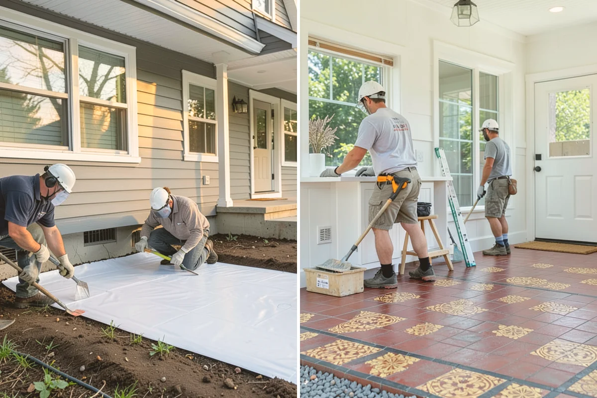 Stem Wall Construction in Stanwood, Snohomish County, WA - Confirm footing elevations and lay out the wall lines